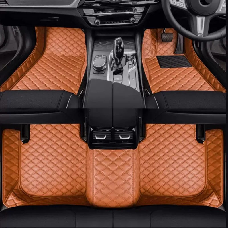 Custom special car floor mats for Right hand drive Audi A7 2025-2018 High quality rugs waterproof durable carpets for A7 2022