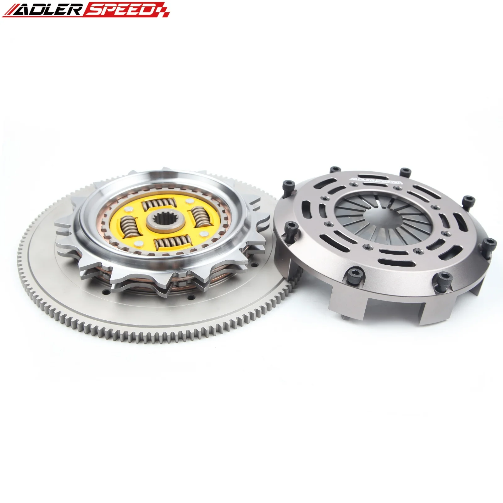 

ADLERSPEED Race/ Sprung Clutch Single /Twin /Triple Disc CLUTCH KIT+FLYWHEEL For 08-10 Chevrolet Cobalt SS/HHR Turbocharged LNF