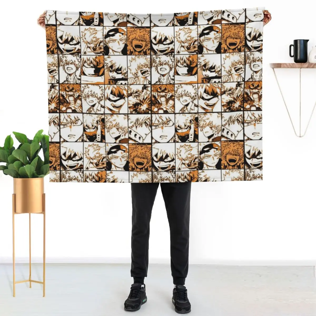 Bakugo Katsuki collage Throw Blanket Flannel for babies Beach Polar for winter sofa bed Blankets