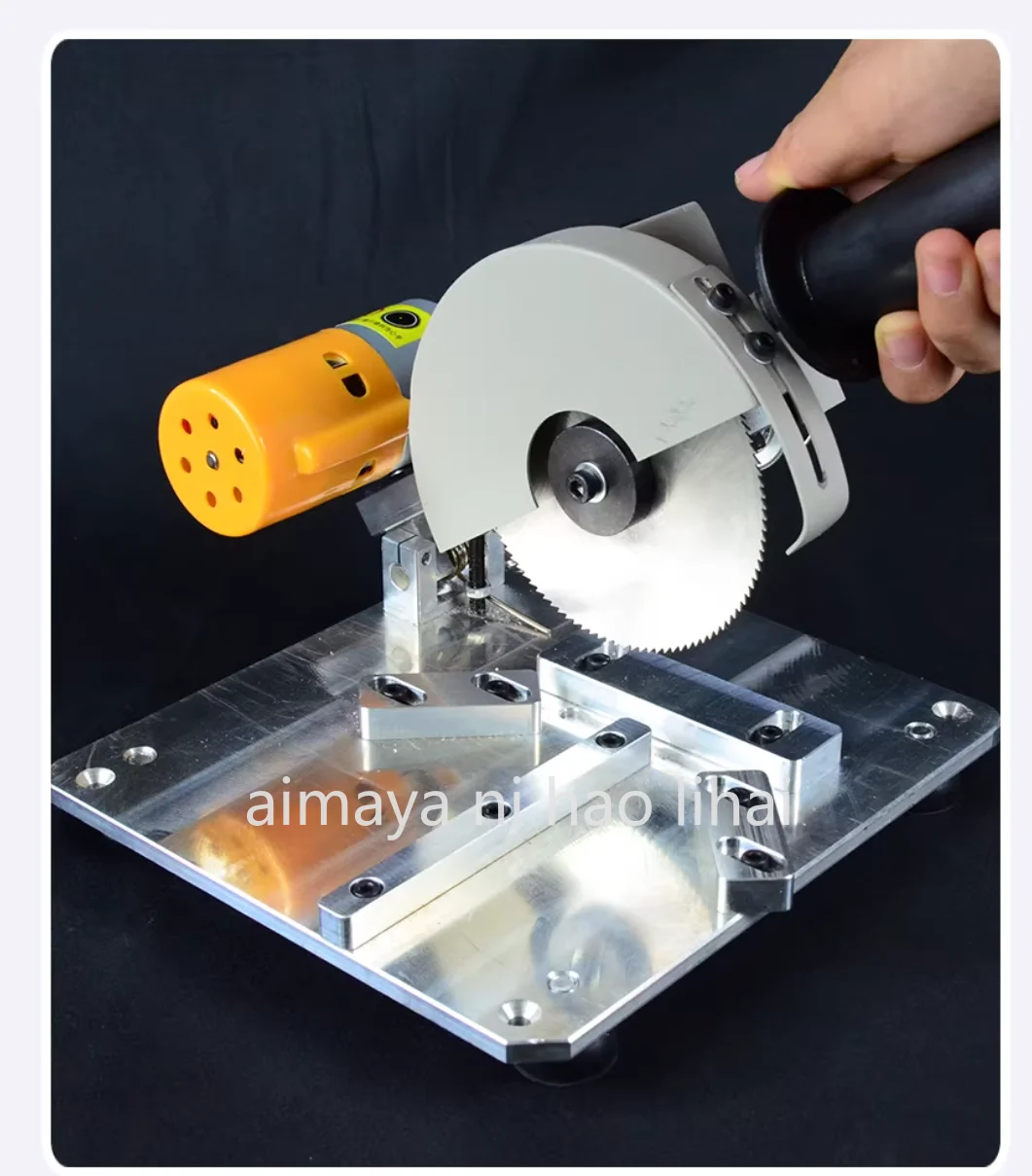 Diamond screen window corner saw Power tool Double cut corner saw 45 degree oblique angle cutting tool Corner cutting machine