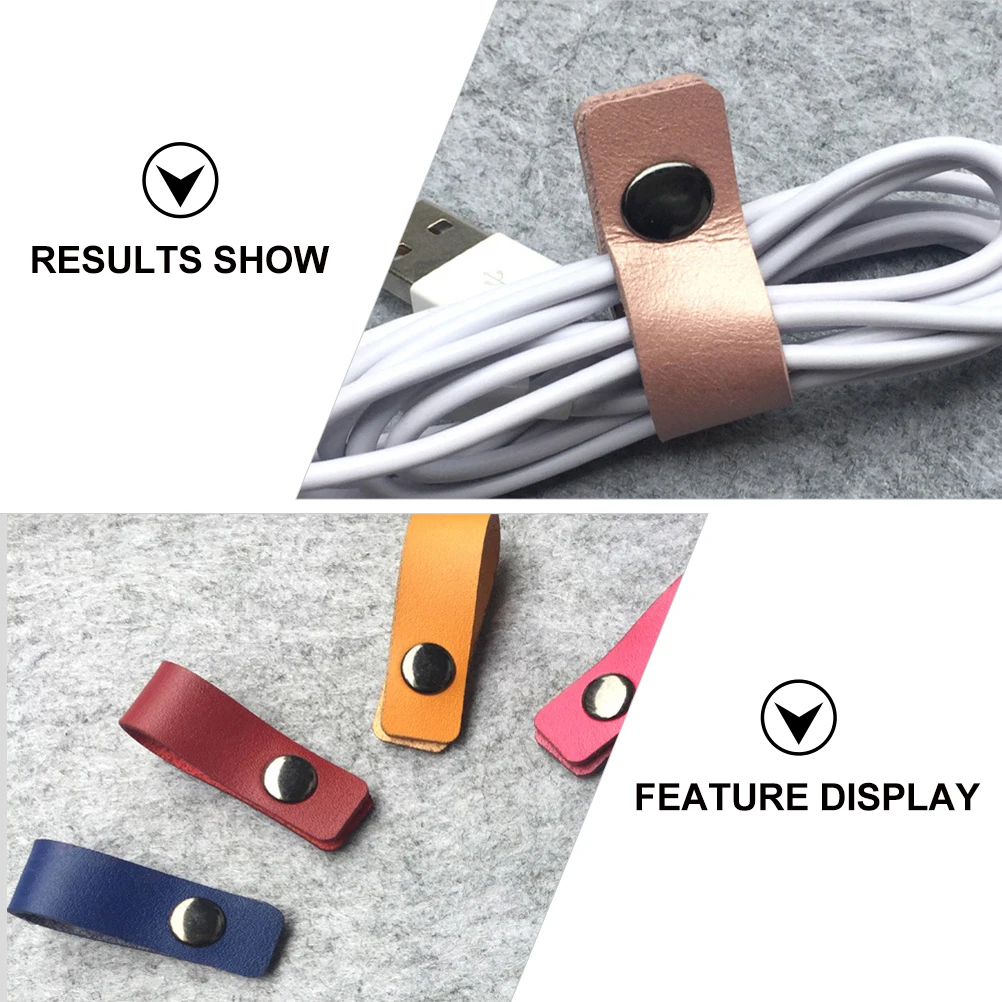 

20 Pcs Strap Large Cable Storage Organizer Organiser Cord Wire Holder Earphones Manager Winder Keeper Electric