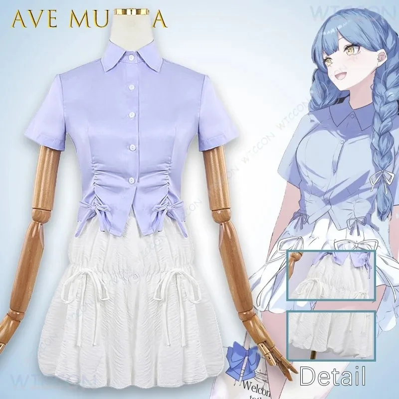 

‌‌‌‌BanG Dream Ave Mujica Wego Collab Fashion Daily Outfit Anime Toyama Shouko Cosplay Costume Character Dress Role Party Role