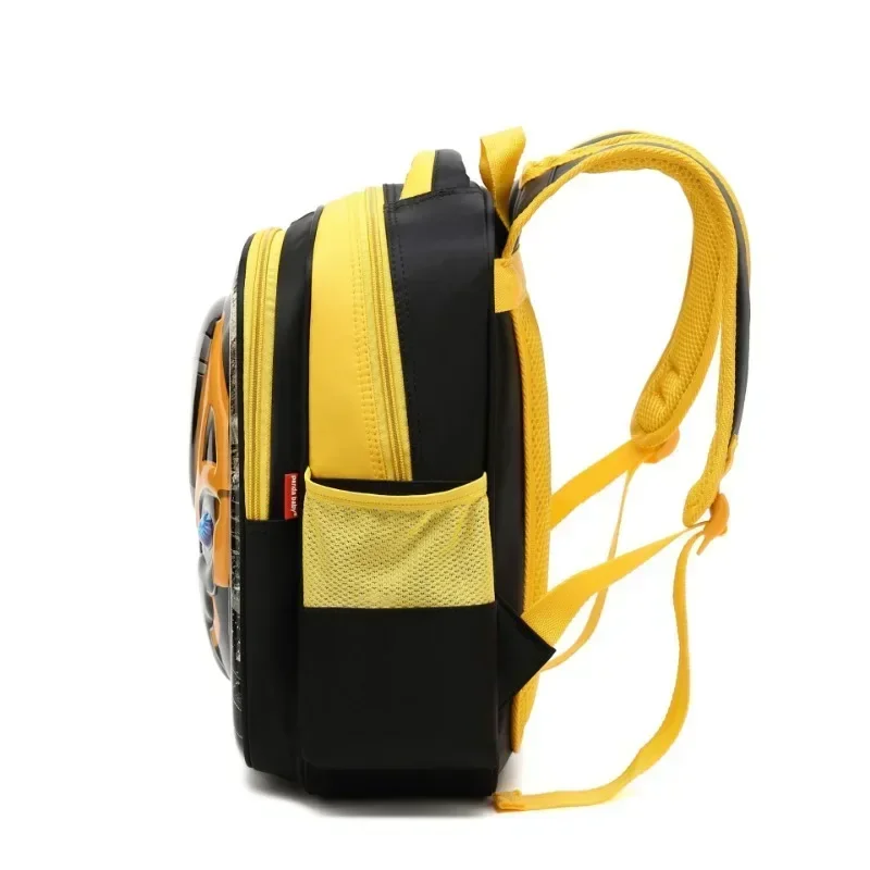 Transformers 3d mini mochilas bumblebee optimus prime cosplay sacos de escola à prova dwaterproof água kawaii mochila