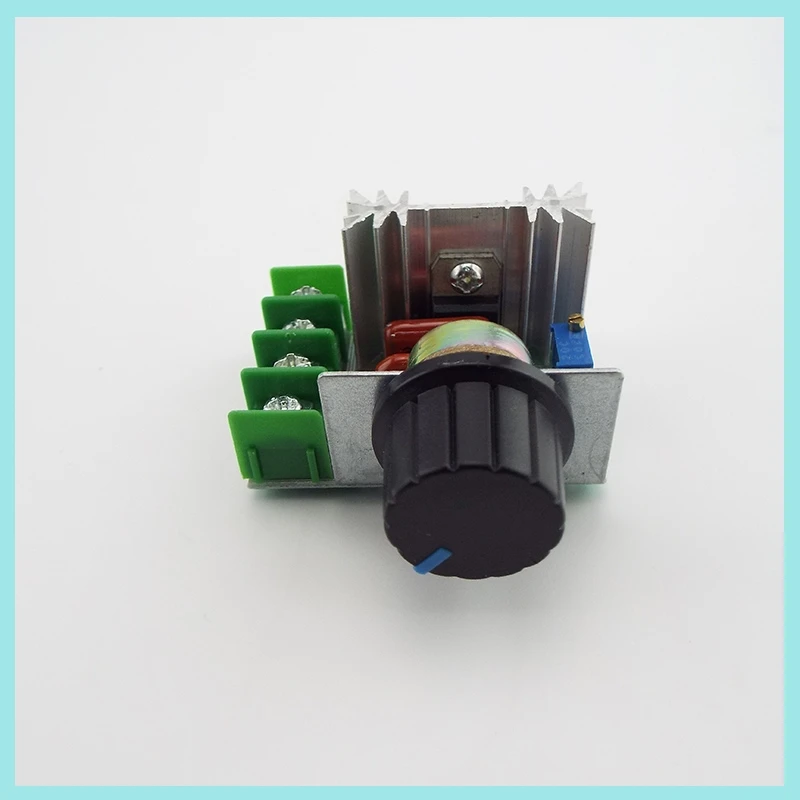 AC 220V 2000W SCR Voltage Regulator Dimming Dimmers Speed Controller Thermostat Adjuster Governor B2
