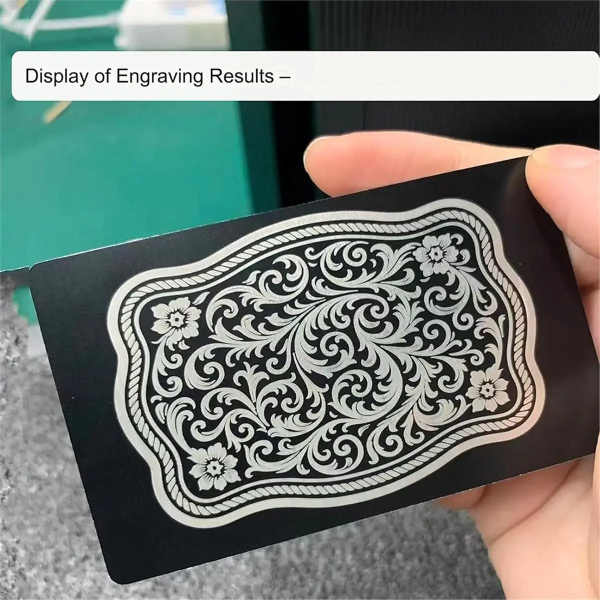 0.8mm Blanks Metal Business Card for Laser Engraving, Aluminum Sheet DIY Gift Metal Cards Black 86 X 54 mm,26pcs
