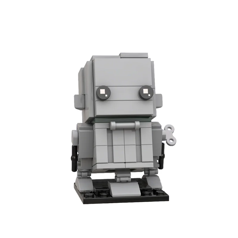 126pcs MOC Spacey Stacy Garbage Pail BricKidz Model Toys Building Blocks Construction Christmas Gift Kids Assemble DIY Idea
