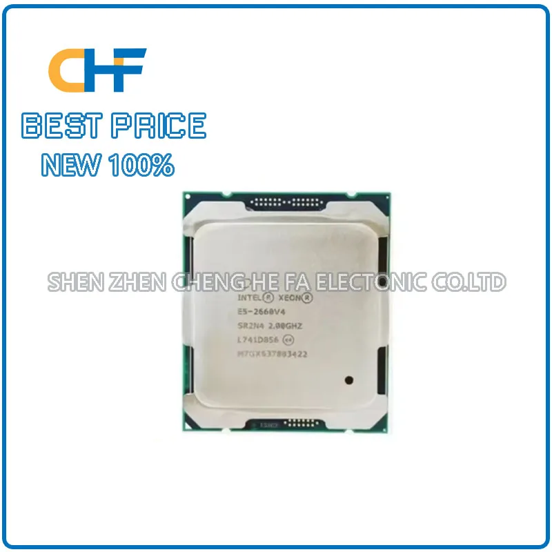 E5 2660V4 14 Core 28 Thread 2.0GHz 105W 35MB LGA2011-3 interface CPU processor E5-2660V4