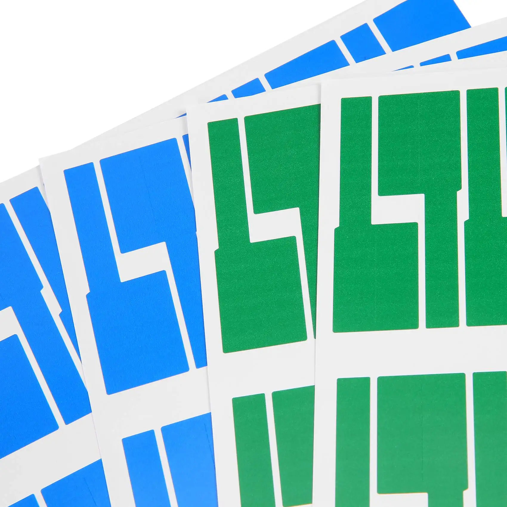 Efficientt-480Pcs ケーブルラベル カラフルな防水コードラベル ステッカー 破れにくい 柔軟な作品コード識別ラベル