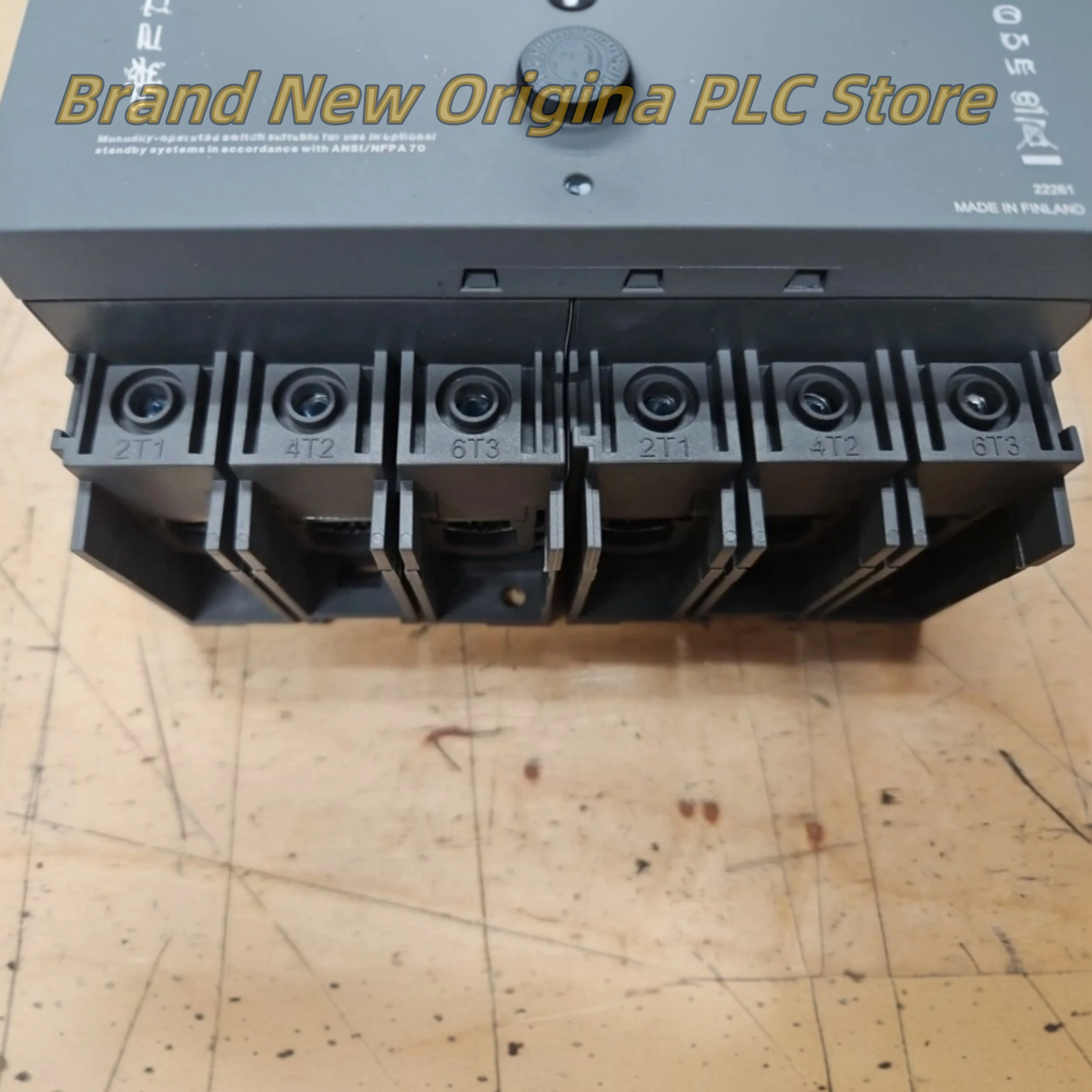 Marca OT100F3C OT125F3C novo Manual interruptor de alimentação dupla seccionador