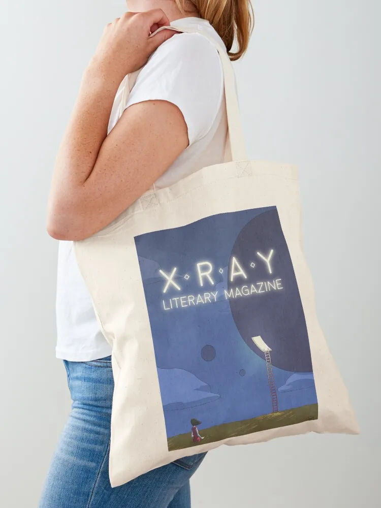 

X-R-A-Y standard graphic Tote Bag foldable reusable bag Candy bags Women's handbag sac pour femme