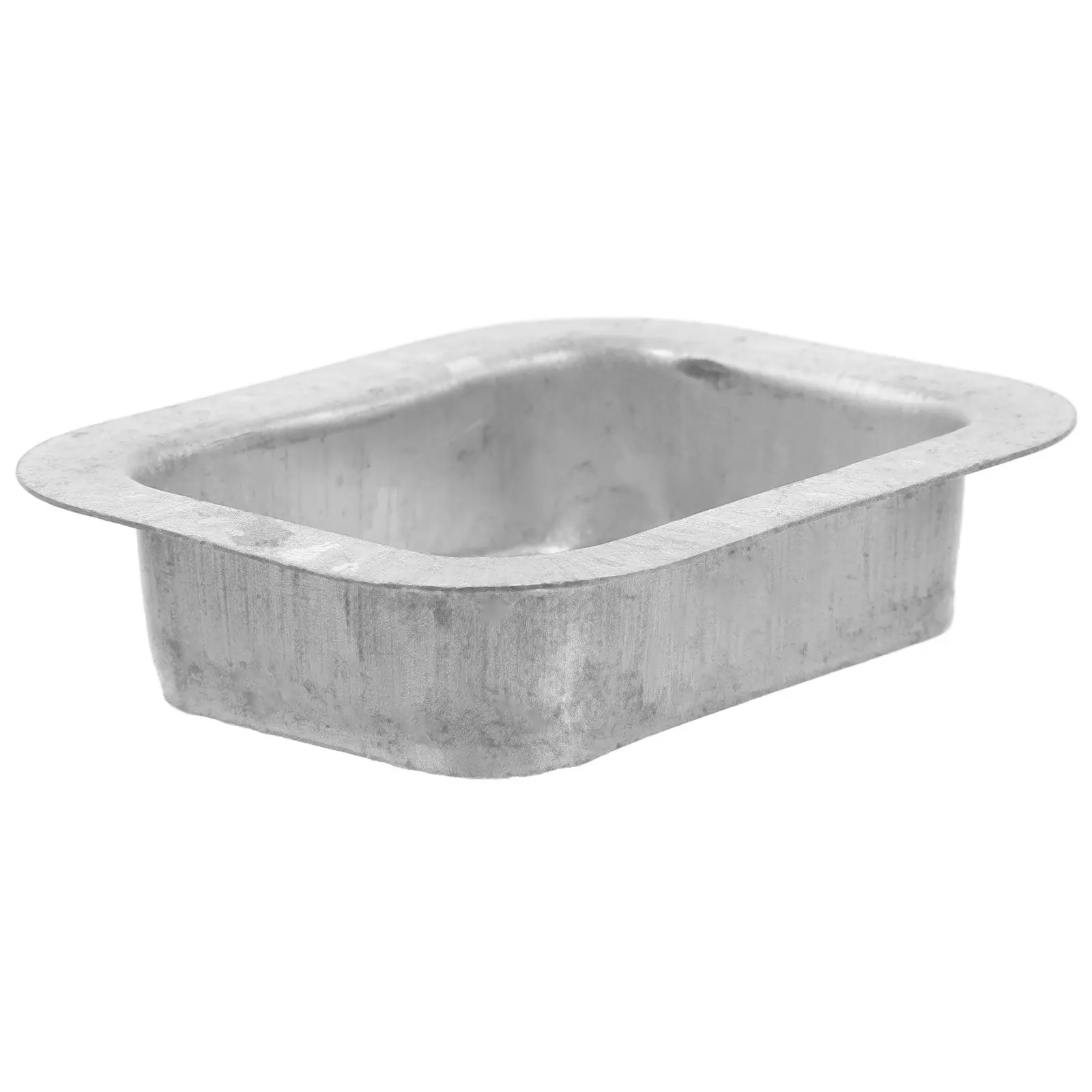 Rain Gutter Drain Outlet Aluminum Alloy Construction Simple Design Easy Clean Maintenance Gutter Outlet Part for Roof Drainage