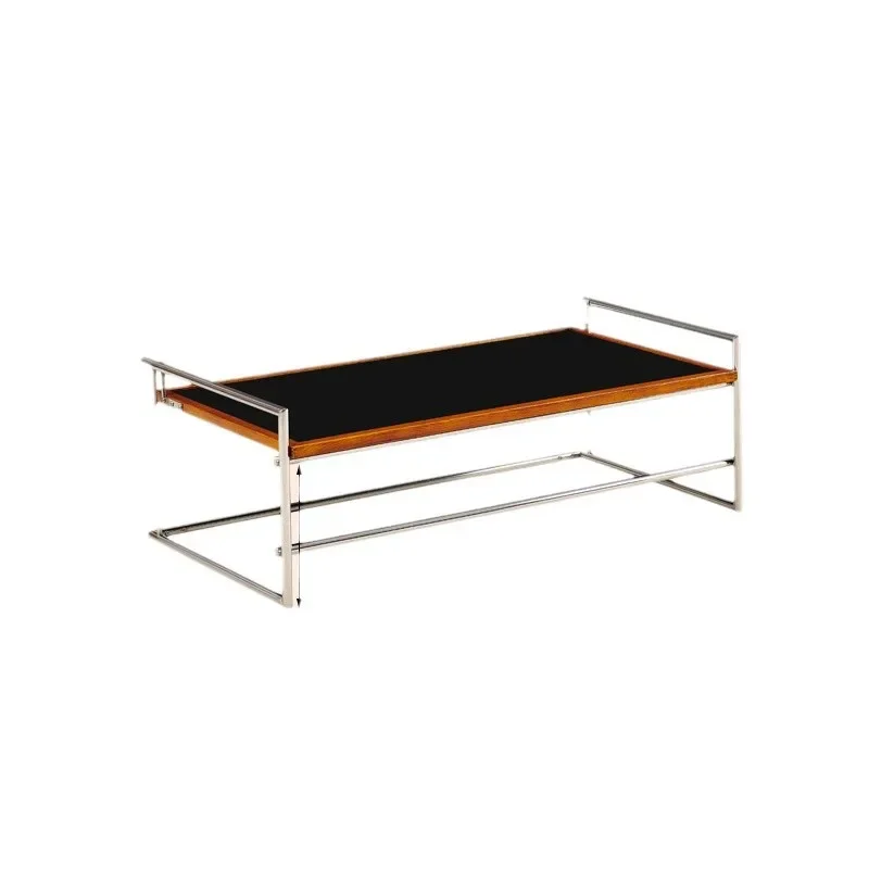 

Solid wood folding Irene coffee table, household living room, small apartment medieval tea table