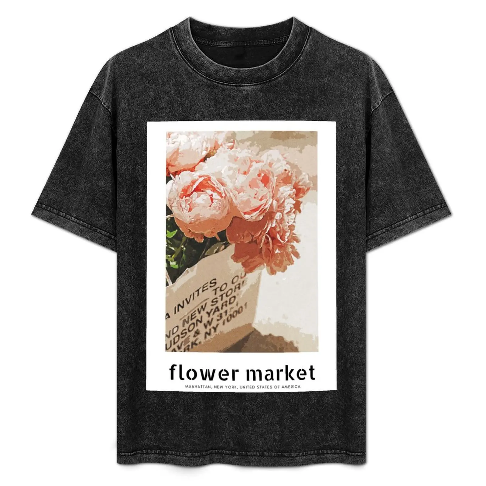 

Flower Market NYC T-Shirt Work Outdoor T-Shirt for Men