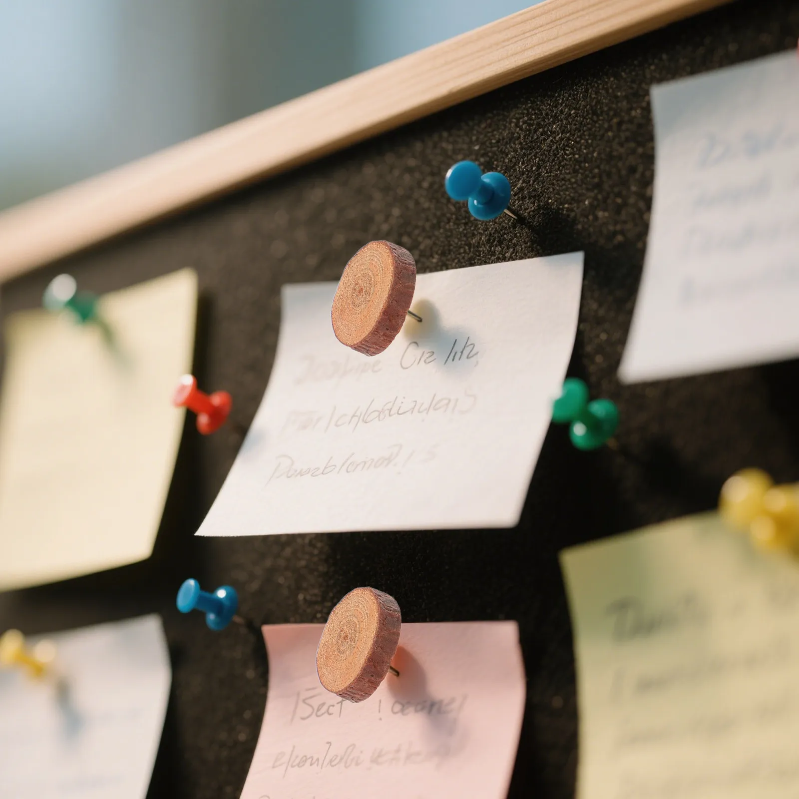 

40 шт. натуральных деревянных кнопок-гвоздиков, экологичные, для досок объявлений, пробковых досок, стен, офиса, дома, карт, фотографий, заметок