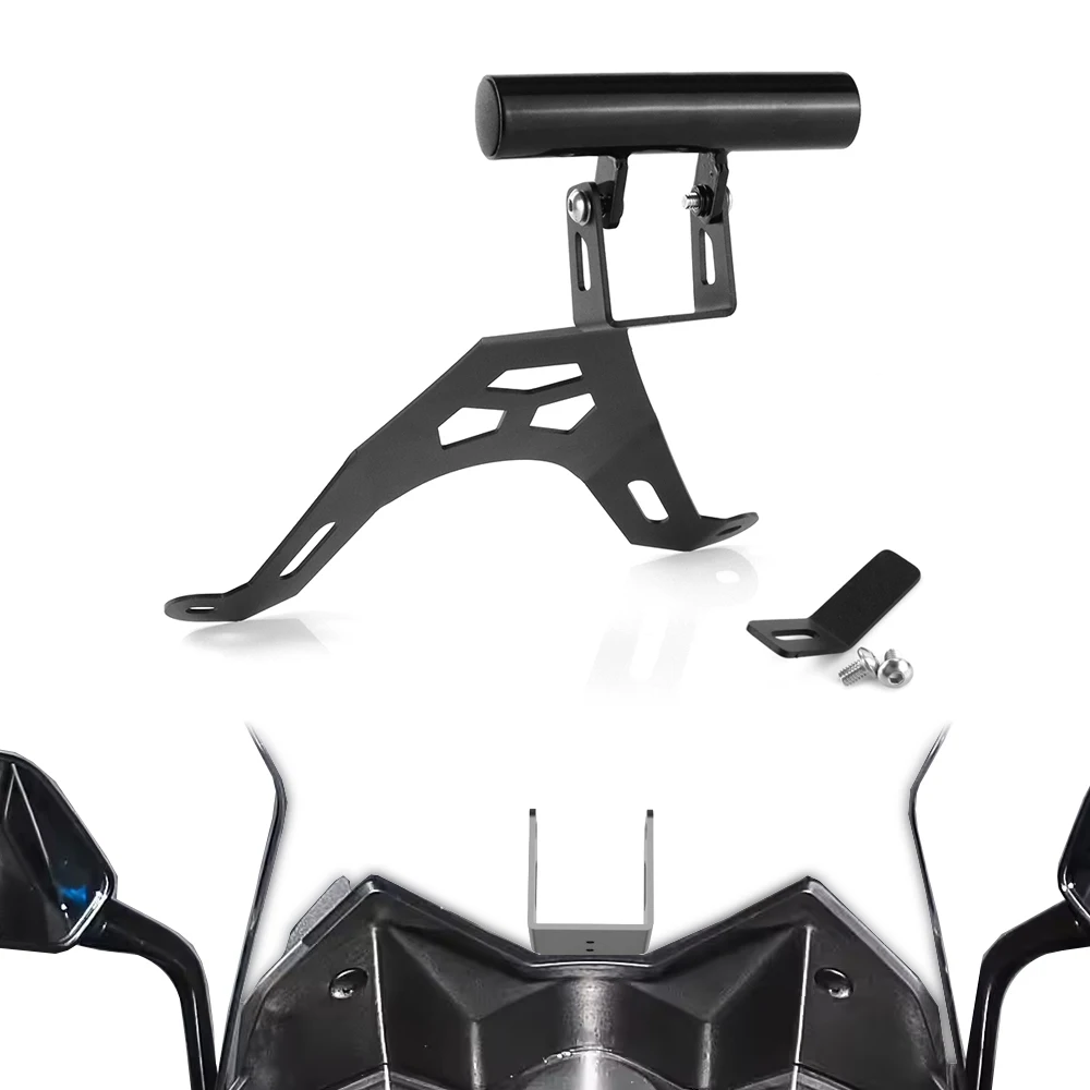 For Kymco AK550 2018 2019 2020 2021 2022 Motorcycle GPS Mount Navigation Plate Bracket Windshield Stand Phone Support Holder
