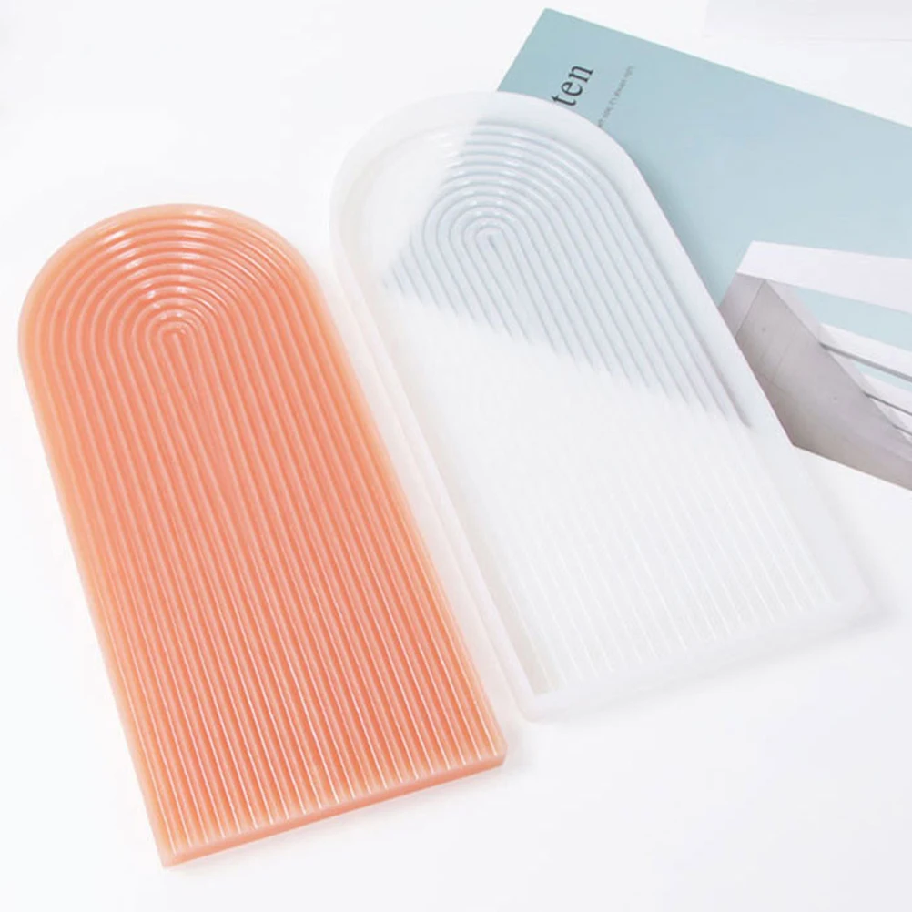 

1Pc Silicone Mold Saucer Tray Creative Silicone Mold for Afternoon Tea Tray Making Silicone Mold