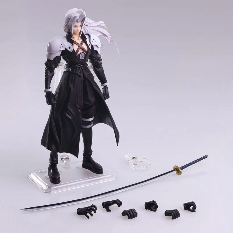 In Stock Genuine Original SQUARE ENIX Bring Arts Sephiroth Final Fantasy Action Anime Figure Collectible Model Dolls Ornament