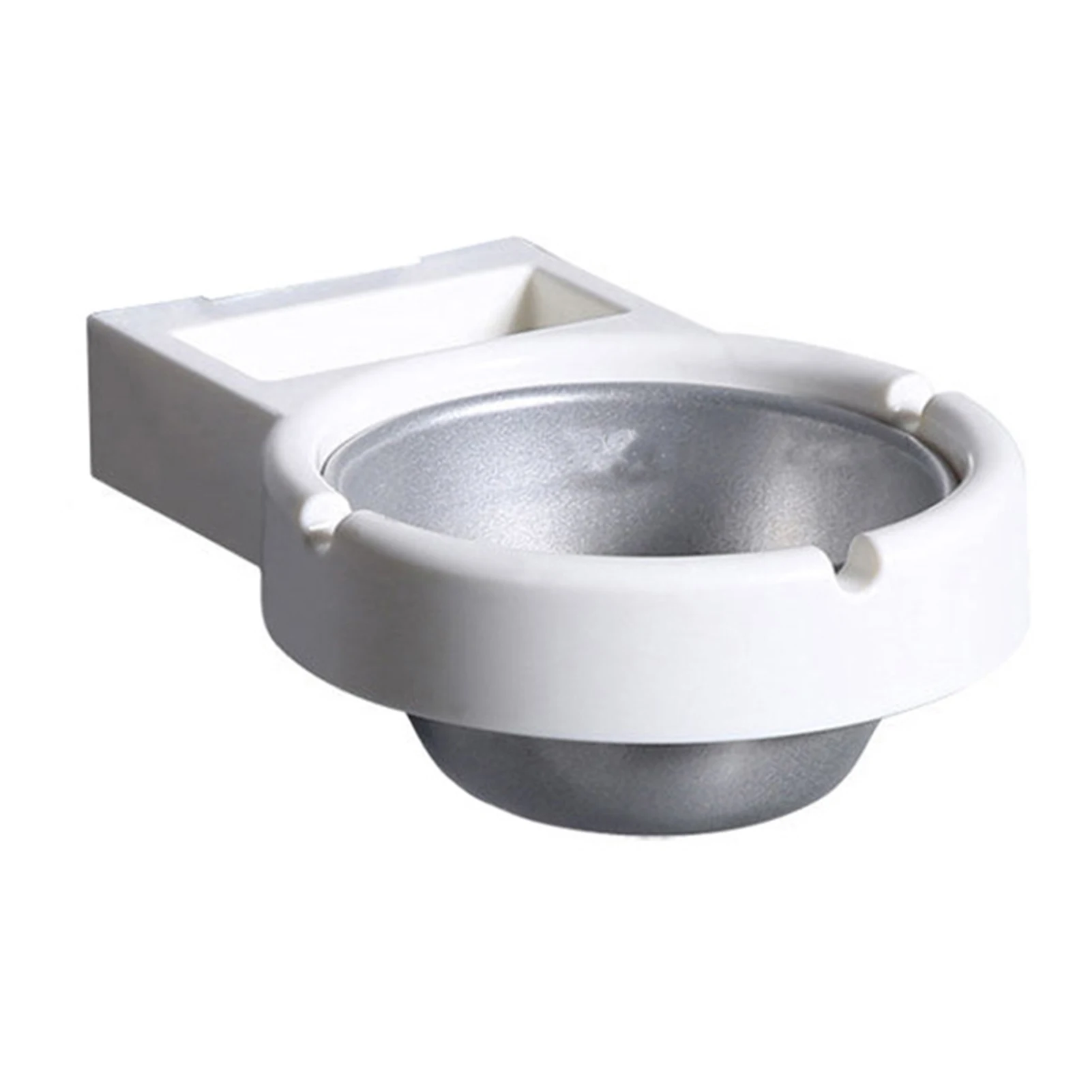 Adhesive Wall Mounted Smoking Ashtray Punch Free Wall Hanging Ashtray for Home Office Hotel Toilet