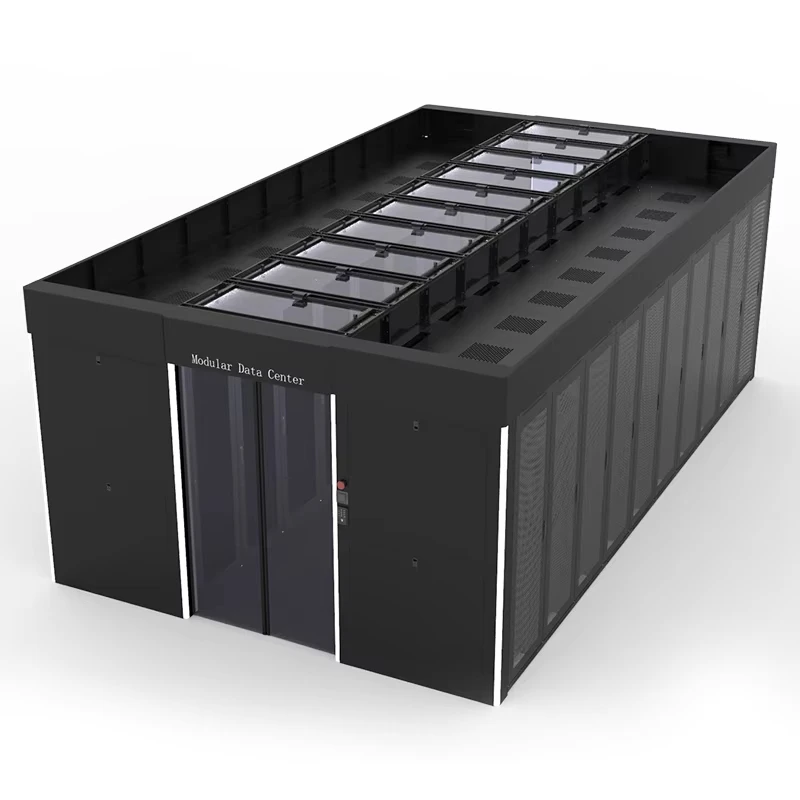 Systèmes d'isolation de couloirs froids écoénergétiques pour les centres de données, solutions modulaires de refroidissement de racks de serveurs avec résistance au feu