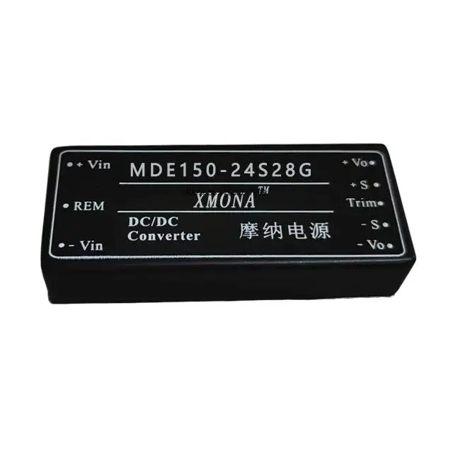 High Safety MDE150-24S28G Model 24V to 28V 150W DC DC Switching Power Supply for Electronic Equipment Design