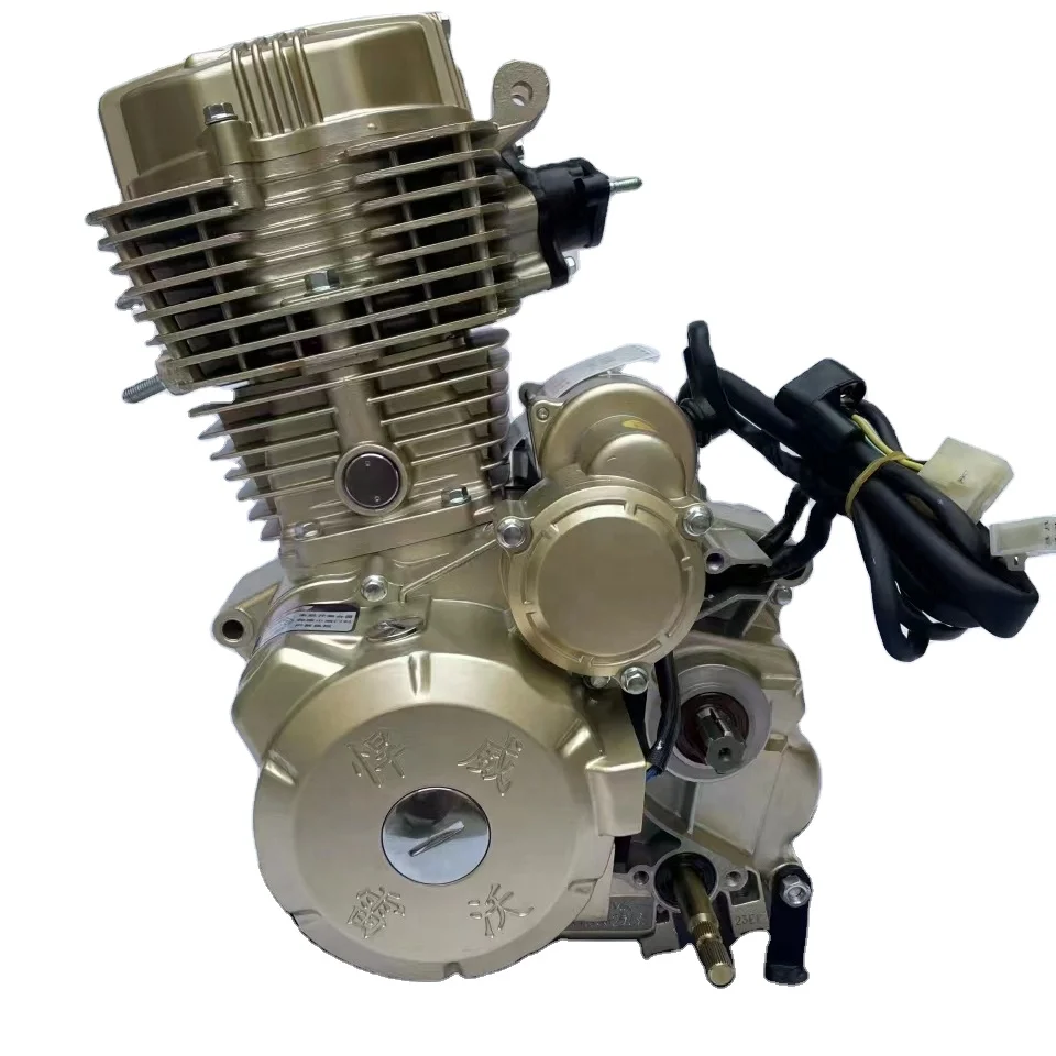 

High Speed 200CC Motorcycle Engine 5 Gears CG200 Engine Assembled Air Cooling