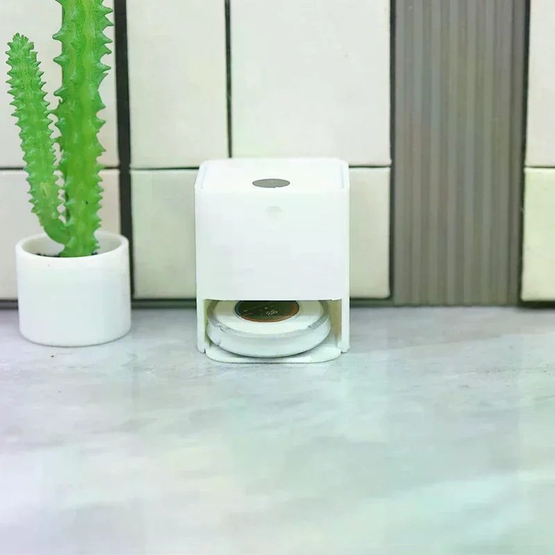 1/12 Dollhouse Simulation Mini Robotic Vacuum Cleaner Model Dollhouse Furniture Decoration Doll House Mirco Scene Accessories