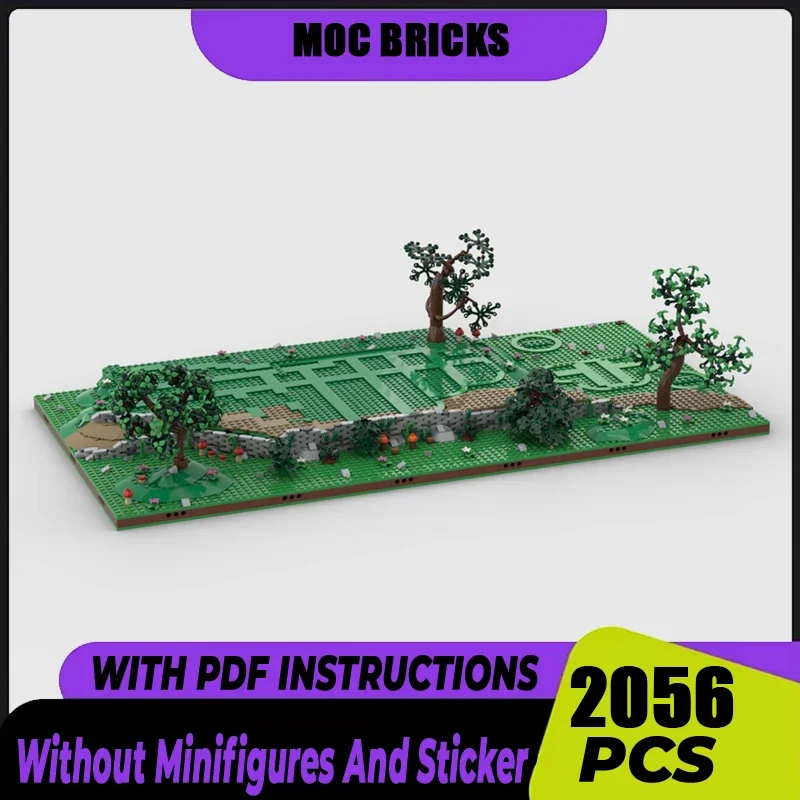 

Magical Rings Movie Moc Building Bricks Grassland World Model Technology Modular Blocks Gifts Christmas Toys DIY Sets Assembly