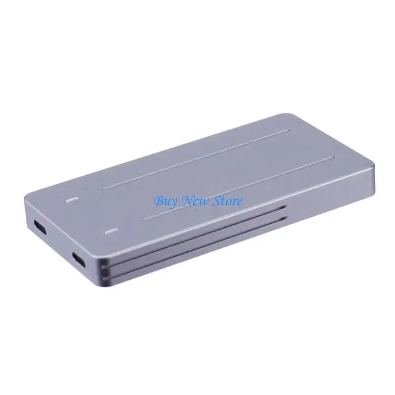 

20CE Two Bay NVMe M.2 SSD Enclosure Aluminum Alloy 10Gbps M.2 NVMe SSD Case
