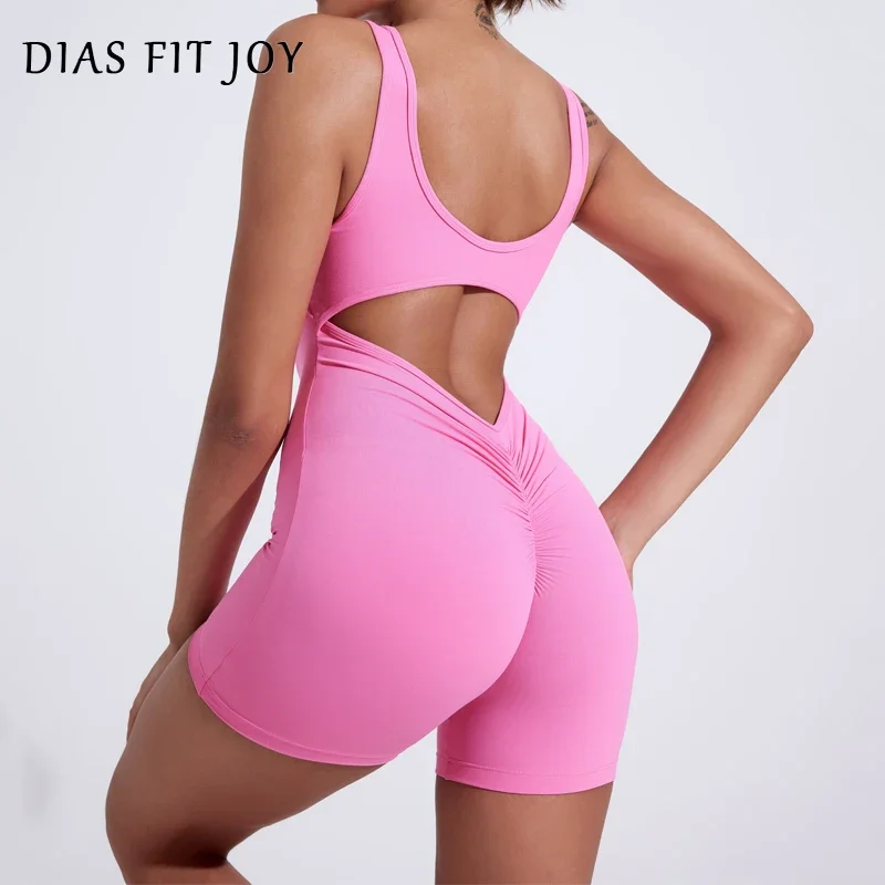 2024 DIAS FIT JOY Women's Sports jumpsuit quick drying breathable running fitness outdoor yoga clothing