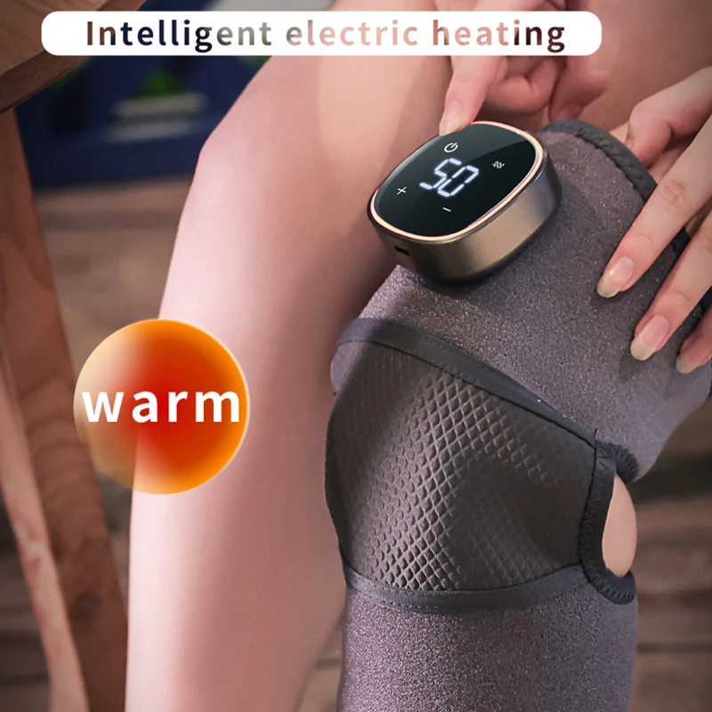 Alat Pijat Listrik Pintar 2-in-1 untuk Lutut & Bahu dengan Pemanas, Peralatan Perawatan Kesehatan untuk Pereda Nyeri yang Efektif