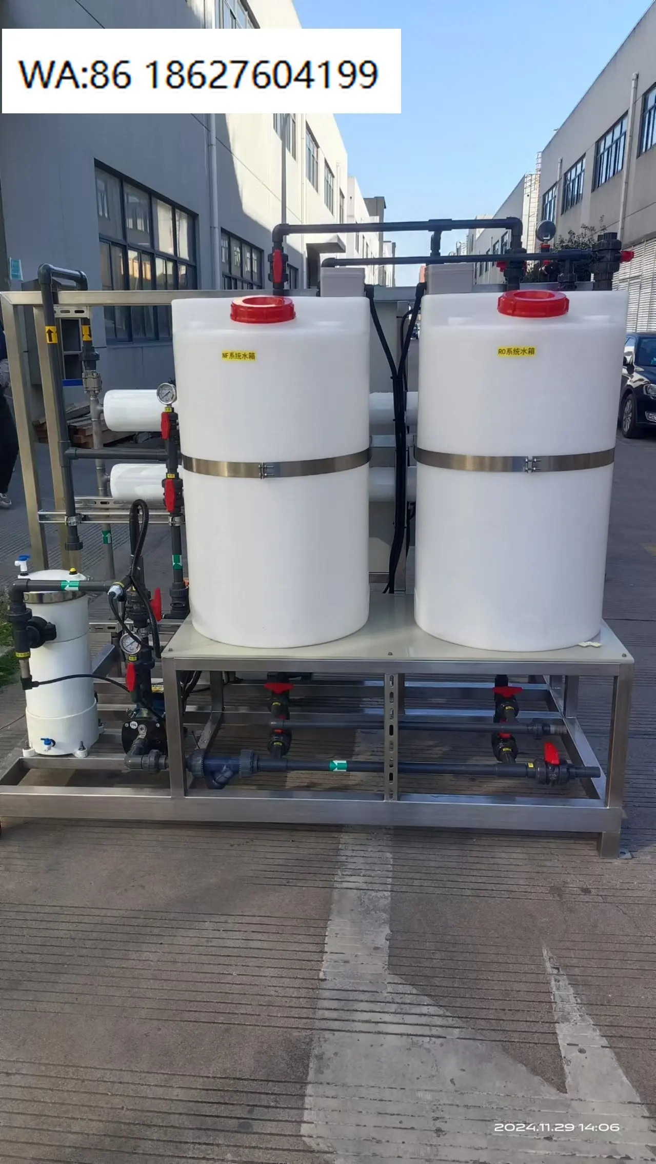 Water Filter System Seawater Desalination Smart Solution With Touch Panel Remote Control App