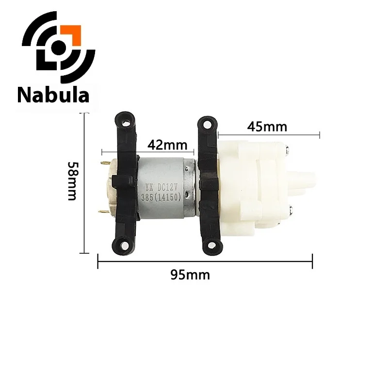 Miniature DC Membrane Pump For Tea Brewing Machine Fish Tank Water Cooling Notebook Sub Pump R385 R365 Toy Parts & Accessories