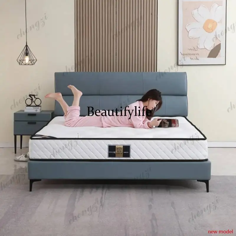 E5556  Extension Bed Mattress Roll High Quality Firm Spring Salon Mattresses Thickness Double Colchon Matrimonial Furniture