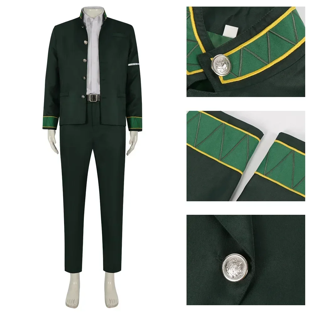 Akihiko Nirei Cosplay Costume New Anime WIND BREAKER Wig Furin High School Bofurin Uniform Jacket Coat Pants Halloween Party Cos