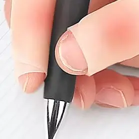 1Pcs Silikon Finger Schutz Patch Verpackung Kompression Wasserdichte Finger Patch Finger Schmerzen Relief Weiche Bandage Atmungsaktiv