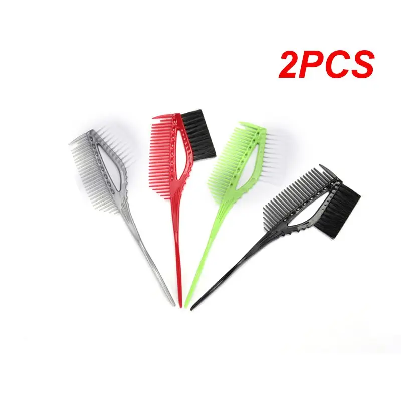 2PCS Barber Tinting Brush Versatile Application Mess-free Dyeing Convenient Innovative Color Mixing Bowl Effortless