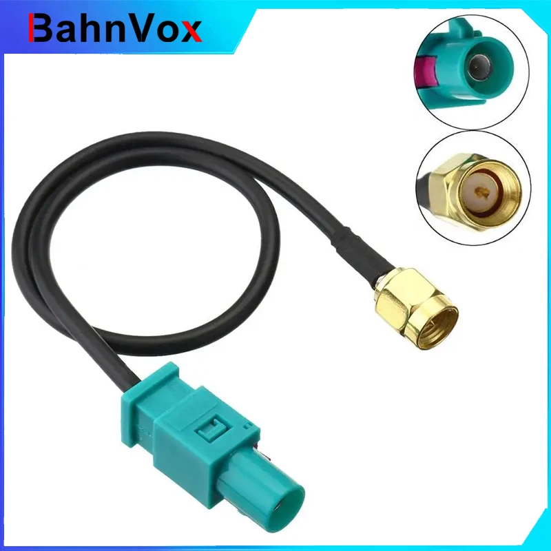 Universal Antenna Adapter Cable Fakra-Z Male To SMA Male Plug