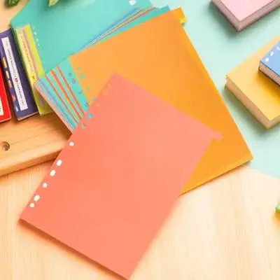 

Разделители для папок А4, прочные пластиковые вкладки-органайзеры, разделители страниц, аксессуары для папок, листы-разделители