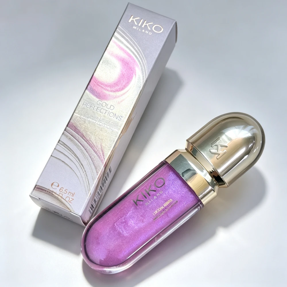 KIKO MILANO Kissable Plumping Lip Cream Feuchtigkeitsspendender Lipgloss für den Alltag, Dating-Abende, verschiedene Farbtöne, langanhaltender Glanz