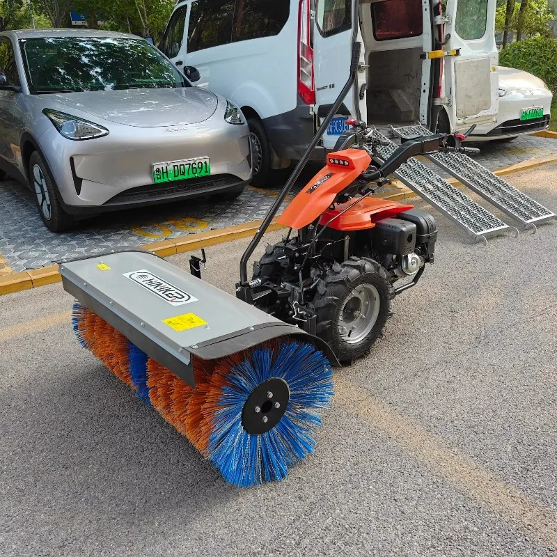 

Factory Price Walk-Behind New Condition Hand Push Snow Machine Snowplow Thrower Blower