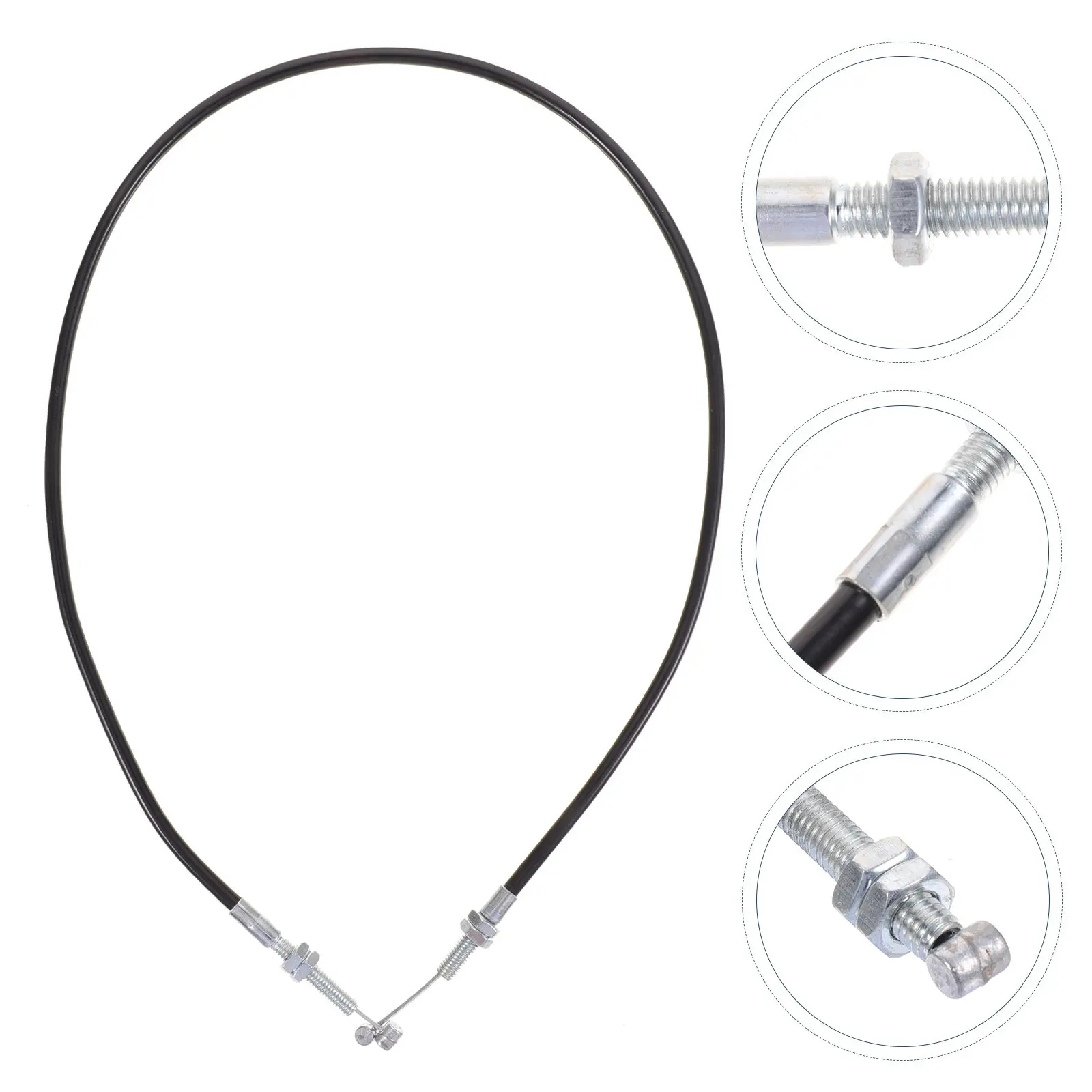 

Strong Aluminum Recliner Cable Pull Handle for Stylist Chair Replacement Salon Chair Wire Recliner Release Cable Hydraulic Base