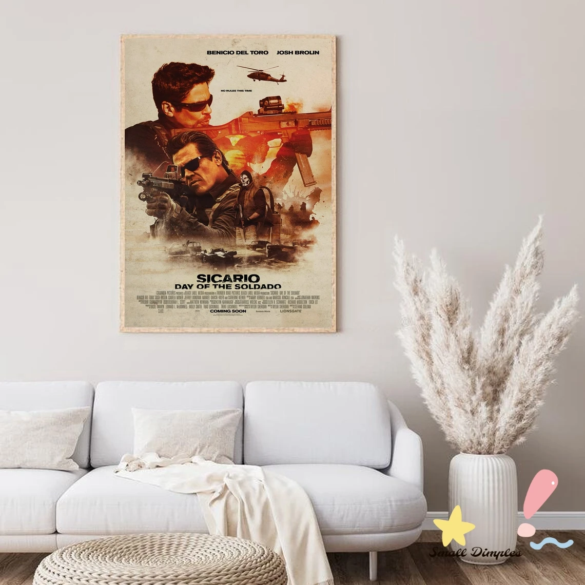 Sicario 2 Soldado Movie Poster Canvas Art Print Home Decoration Wall Painting ( No Frame )