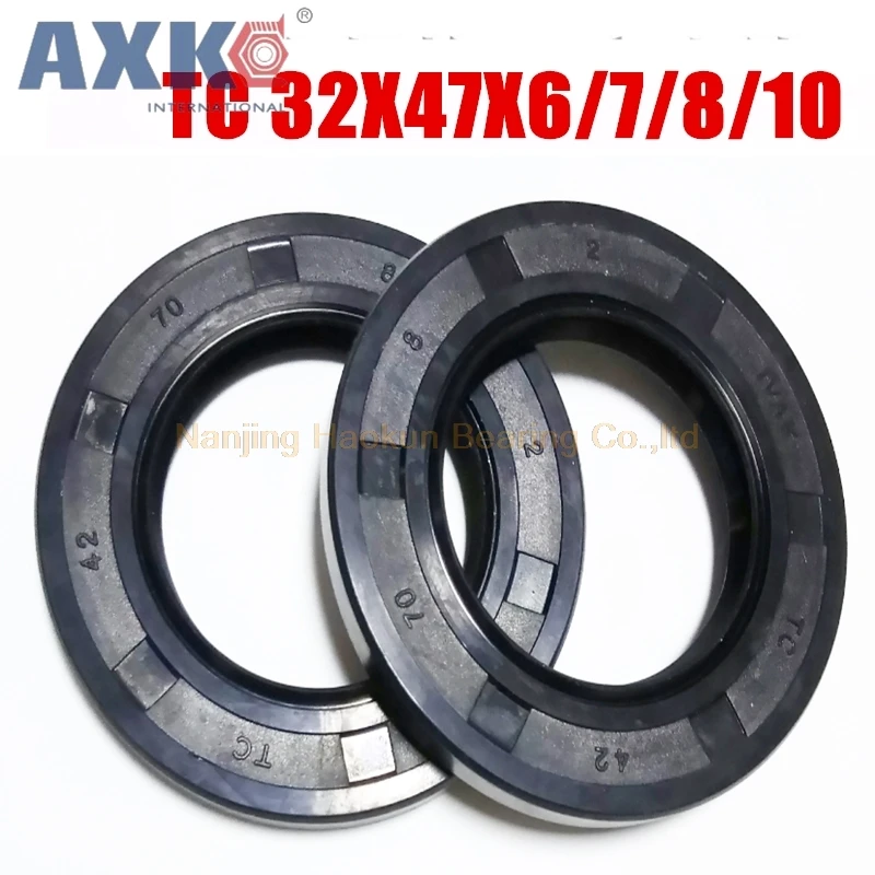 10pcs AXK  TC 32X47X6 32X47X7 32X47X8 32X47X10 NBR 32*47 Skeleton Oil Seal Seals AXK  high-quality Seals Radial shaft seals