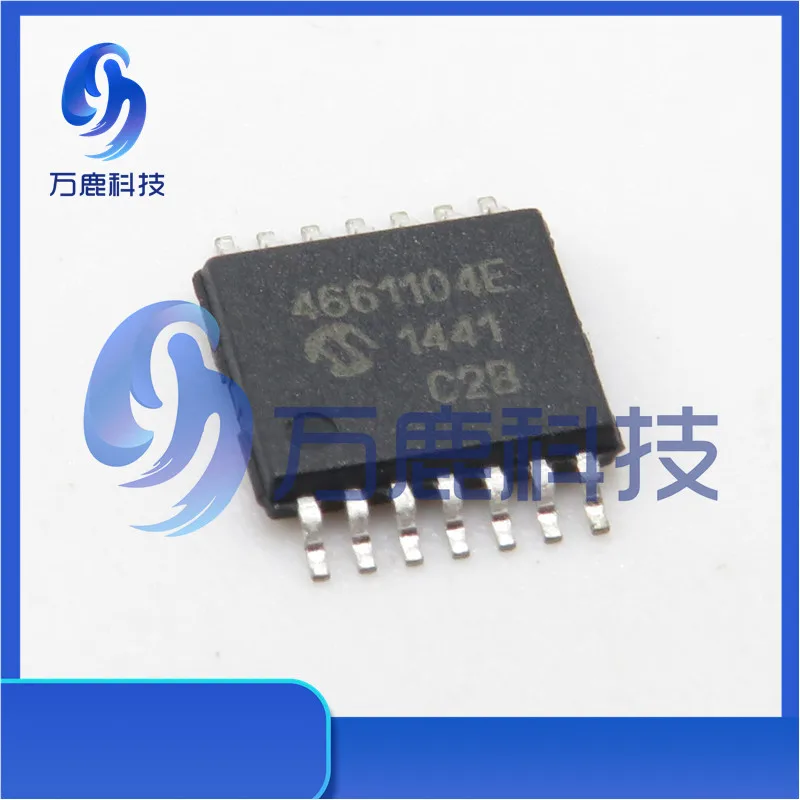 Mcp4661-104E/St Dual 8 Bit, Non Volatile Linear Pot W/I2C Tssop-14