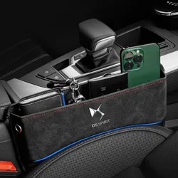 For DS SPIRIT DS3 DS4 DS4S DS5 DS 5LS DS6 DS7Fur Leather Car Seats Slit Storage Box Increased Storage Space Seat Organizer