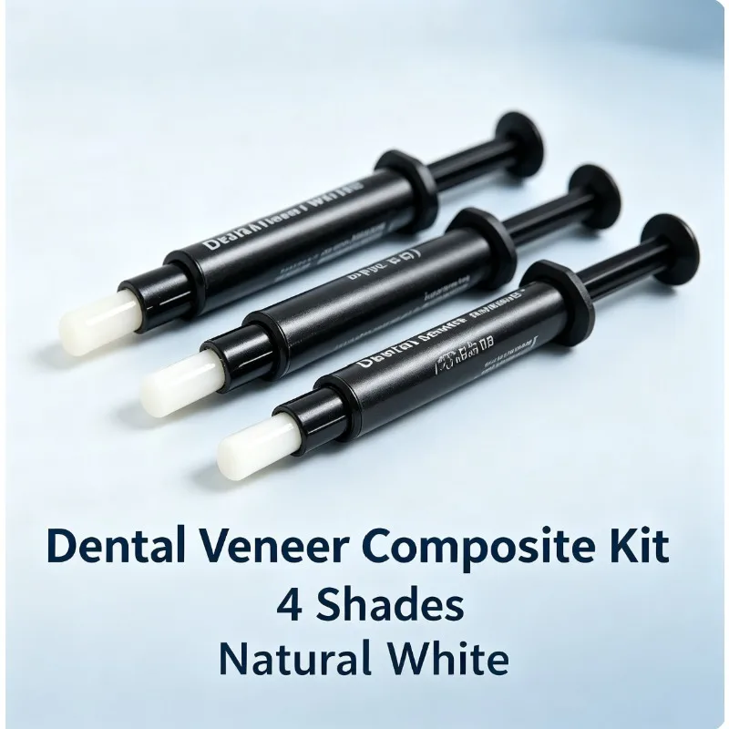 Dental Aesthetic ResinPorcelain Veneers 6D Nano-Embossed Glowing Teeth Whitening ResinPorcelain Veneer Material Dental