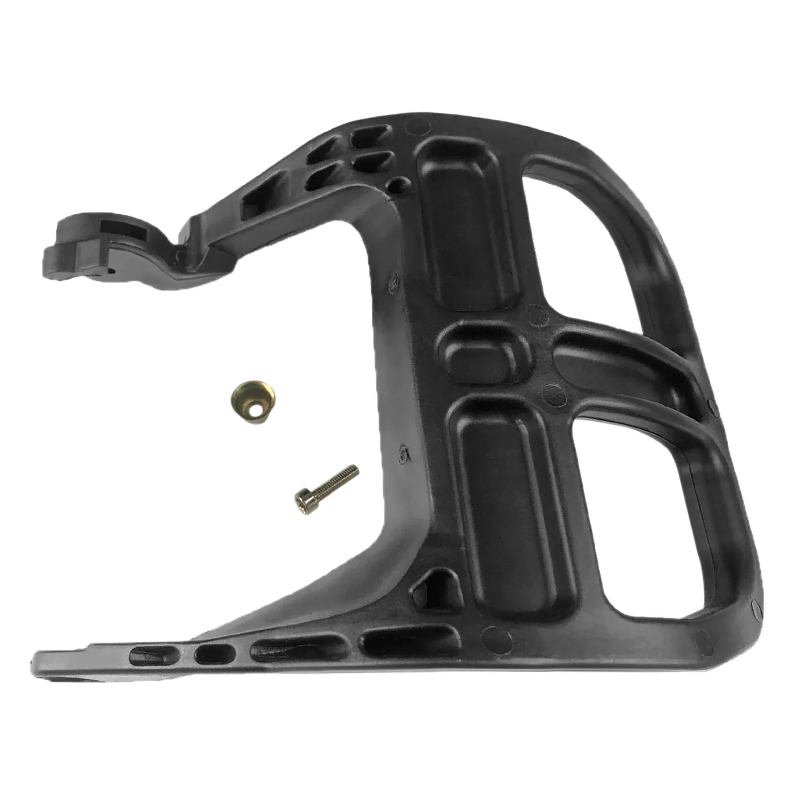 Protector de mano de freno de cadena negro apto para Stihl 024 026 MS260 palanca de manija de freno de cadena de motosierra Accesorios de reparación de energía de jardín