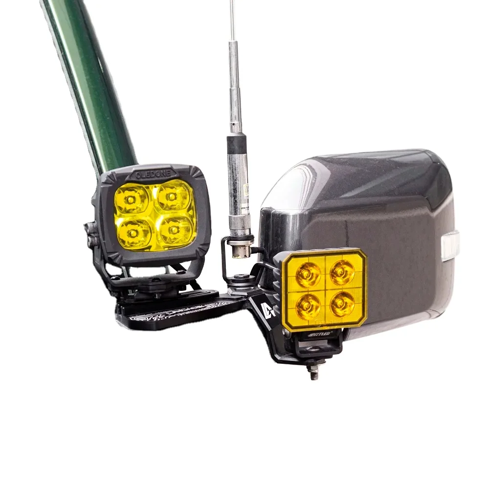 

Bronco Accessories Heavy-Duty A-Pillar LED Driving Light Bracket For Ford Bronco 2021+