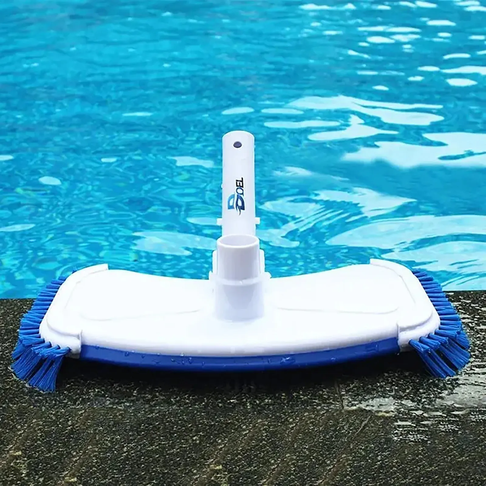 Swimming Pool Curved Vacuum Cleaner Suction Head Save Labour Bath Spas Hotel Shower Cleaning Brush Swimming Pool Cleaning Tools