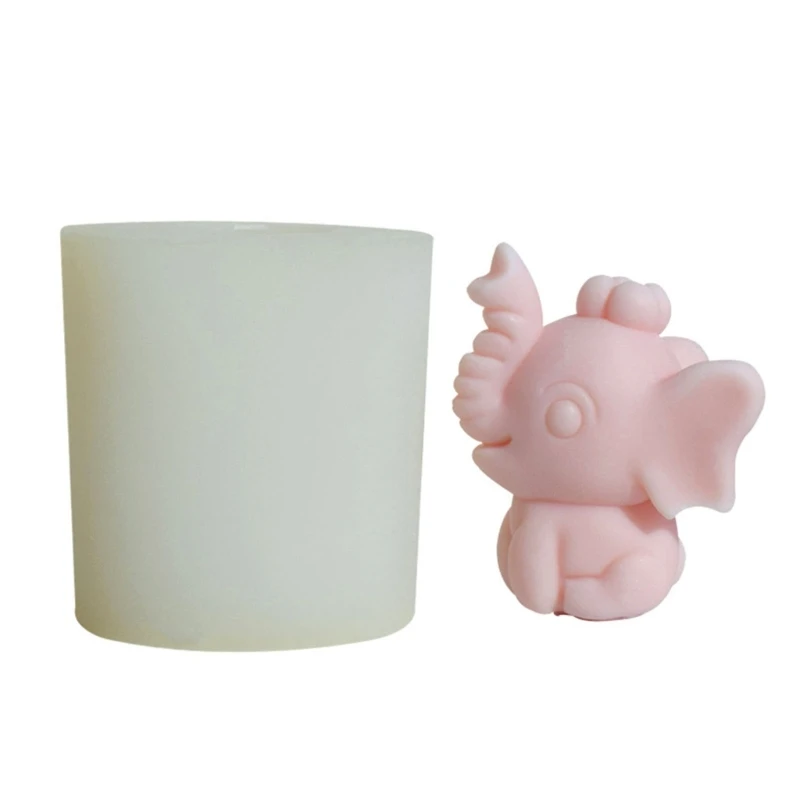 

Handmades Elephant Scented Candle Epoxy Mold DIY Craft Women Girl Fondant Mold Dropshipping